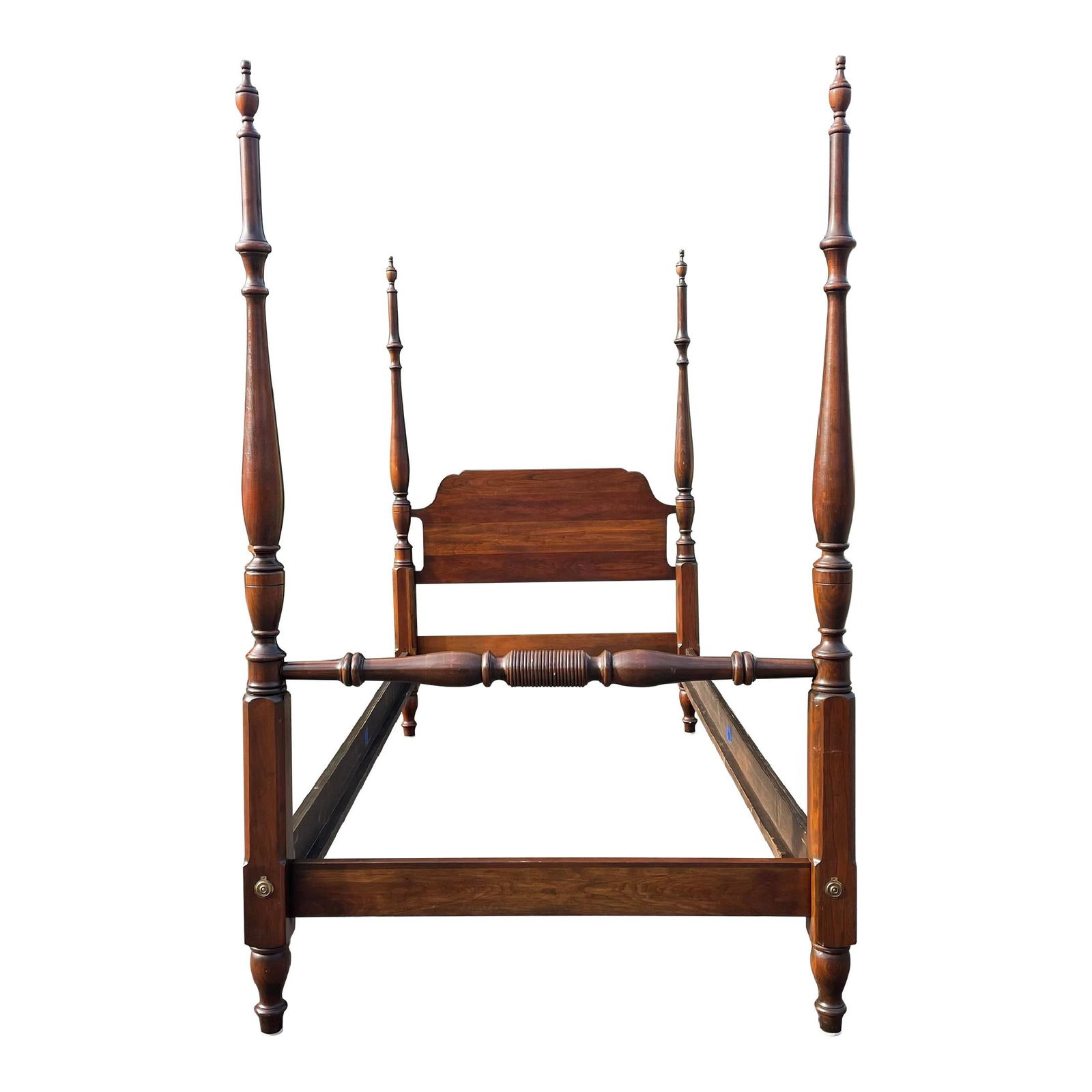 Solid Cherry Twin Bed with Canopy by Pennsylvania House (1 of 9)