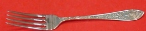 Whiting Gorham Adam Sterling Silver Dinner Fork 8 inches Monogrammed (1 of 1)
