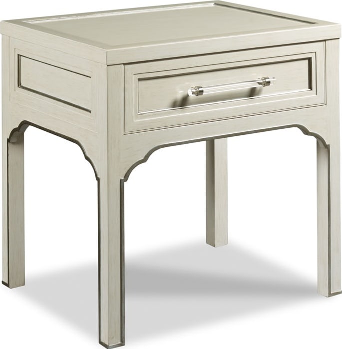 Woodbridge Brunell Classic Carrara Finish Side Table 29H 28W 23D (1 of 3)