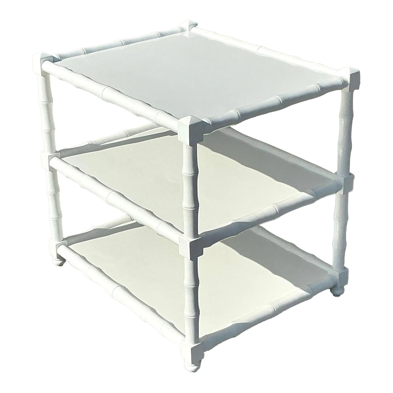 Vintage Lacquered Tri-Table by Harley Earl Estate (1 of 5)