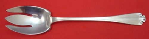 Tiffany & Co Flemish Sterling Silver Salad Serving Fork 10 Inch (1 of 1)