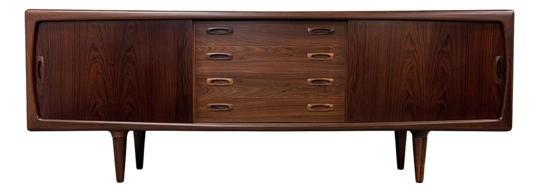 1960s H.P. Hansen Rosewood Sideboard Credenza Denmark (1 of 9)