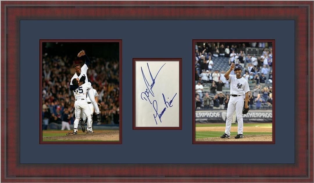Dwight Gooden Mariano Rivera Signed Cut Signatures Custom Framed PSA Yankees: Dwight Gooden Mariano Rivera Signed Cut Signatures Custom Framed PSA Yankees This unique collectible features cut signatures from baseball legends Dwight Gooden and Mariano Rivera, beautifully present