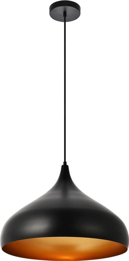 Elegant Lighting Circa Black Pendant Light UL Listed 12H 16.5W 16.5D Transitional Style: Elegant Lighting Circa Black Pendant Light UL Listed 12H 16.5W 16.5D Transitional Style Enhance your space with the Circa Black Pendant, a stylish and versatile lighting solution designed to complemen