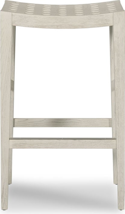 Woodbridge Hannsens Bar Stool Brass Finish Lattice Seat (1 of 4)