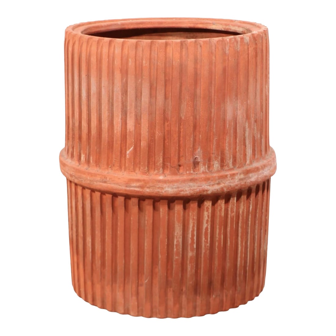 Monumental David Gill Brick Red Planter Vase for Bennington Pottery (1 of 10)