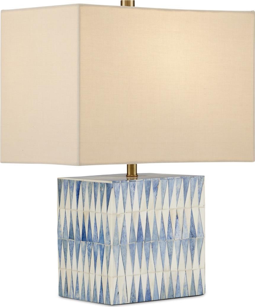 Currey Nadene Elegant Lamp with Artisanal Design and Beige Shade (1 of 5)