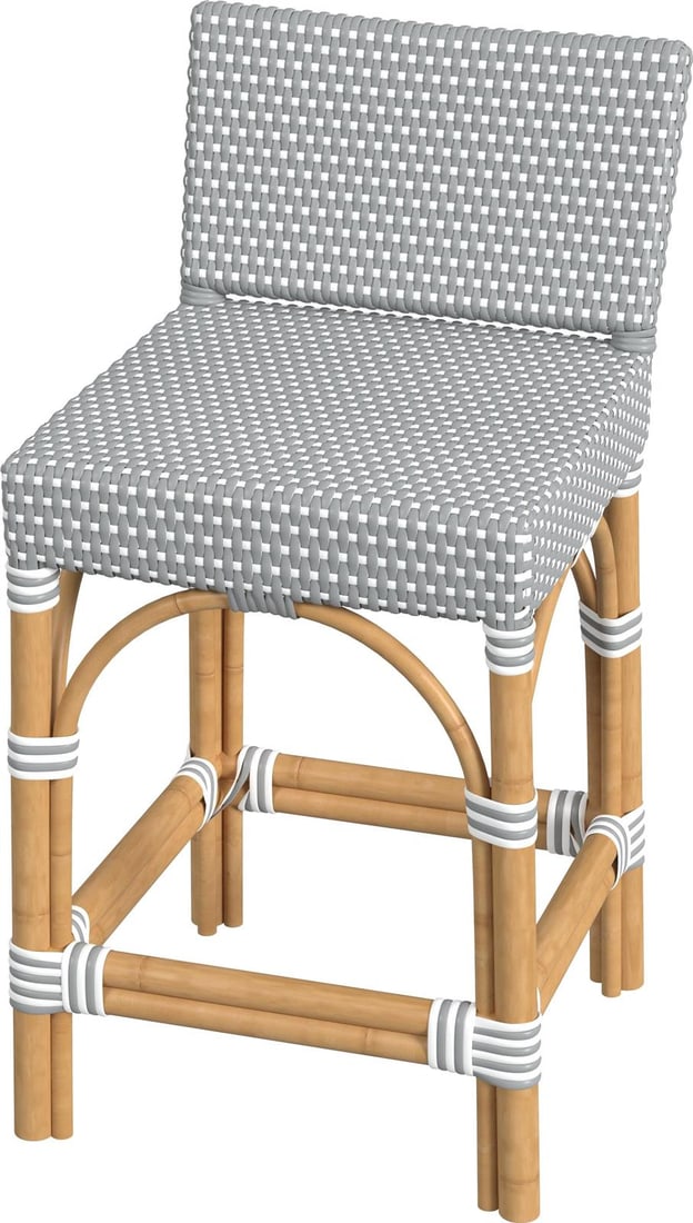 Butler Serienna Natural Rattan Counter Stool for Modern Homes (1 of 7)