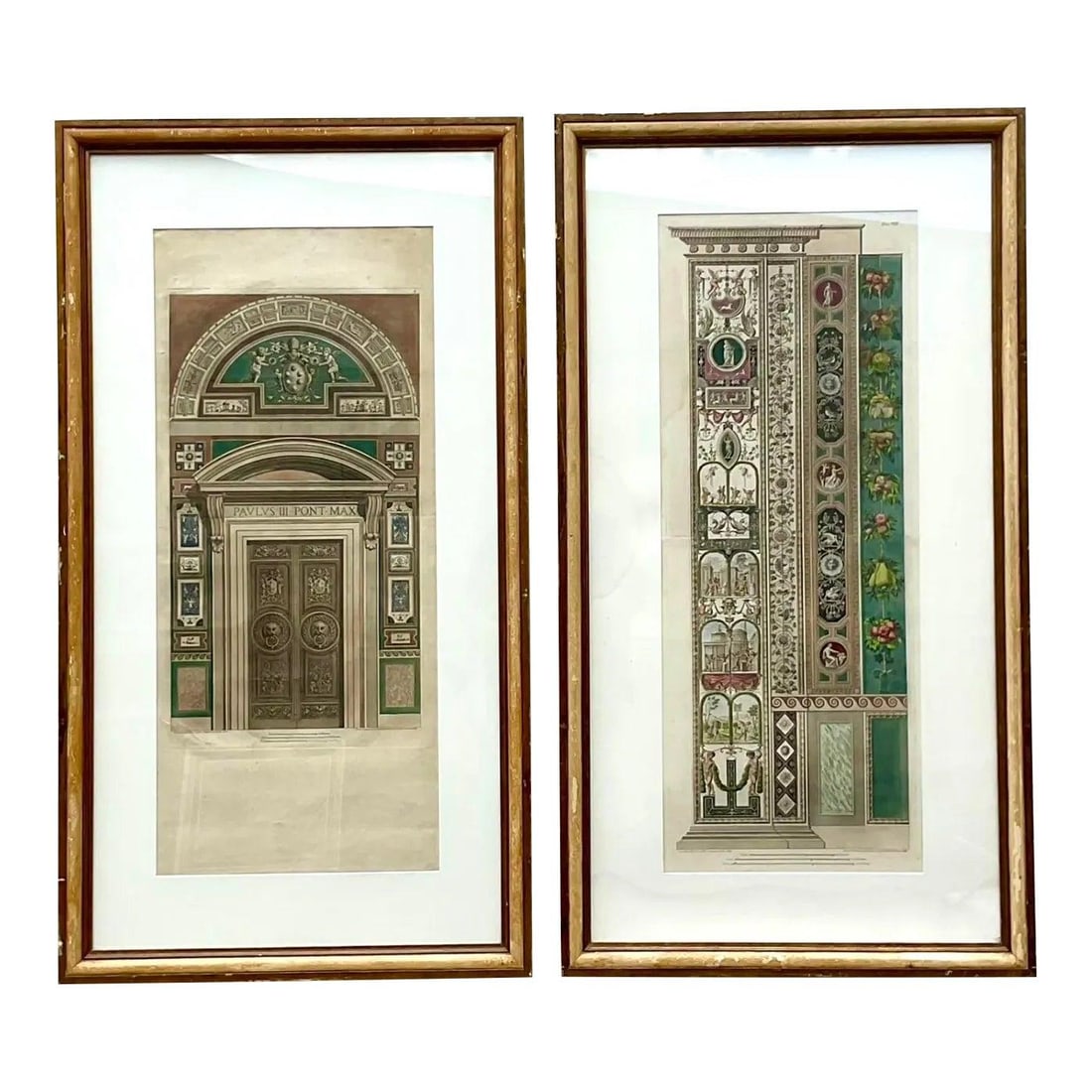 Vintage Hand Colored Engravings After Raphael from The Breakers Hotel (1 of 10)