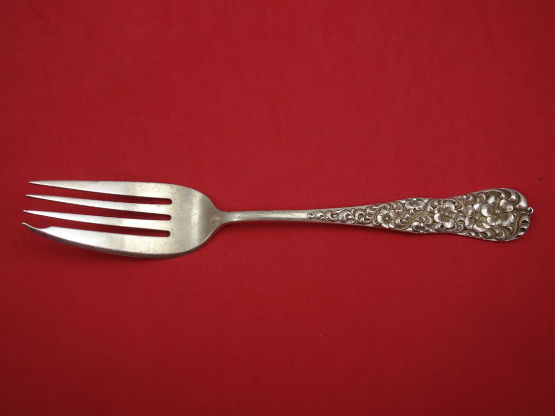 Dominick & Haff Rococo Sterling Silver 8.5 Inch Cold Meat Fork (1 of 2)