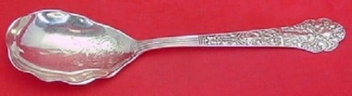 Gorham Medici Old Sterling Silver Berry Spoon 8.5 inches (1 of 1)