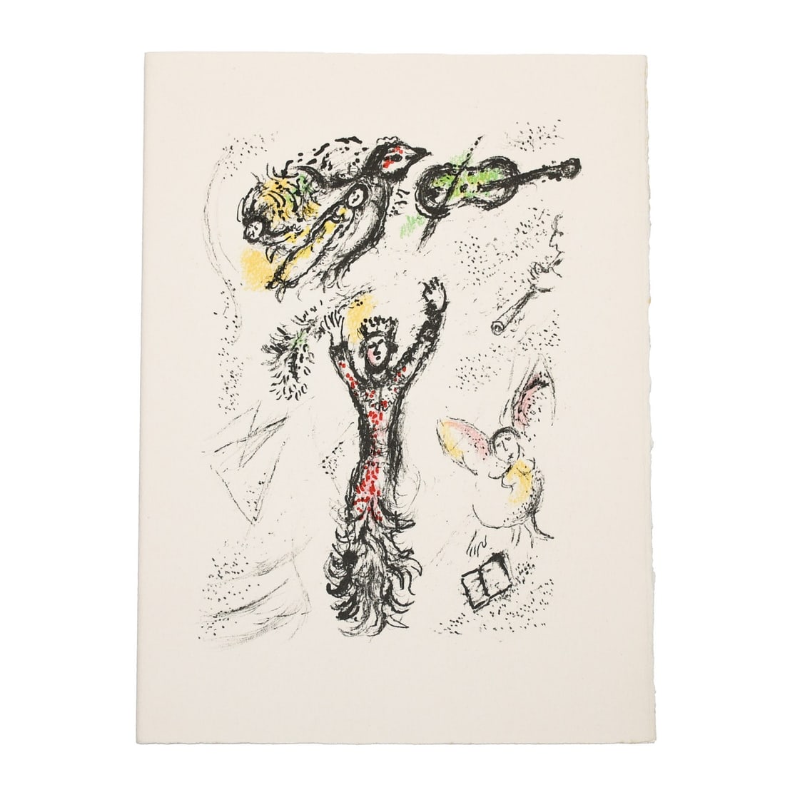 Marc Chagall La feerie et le royaume Lithograph Limited Edition Print (1 of 3)