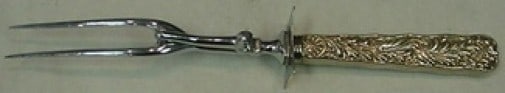 Gorham Saint Cloud Sterling Silver 11 Inch Roast Carving Fork (1 of 1)