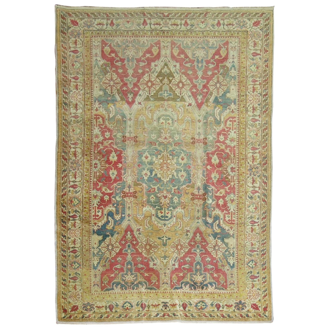 Zabihi Collection Antique Turkish Sivas Tabriz Rug 5'6 x 7'6 (1 of 9)