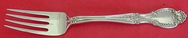Tiffany and Co Richelieu Sterling Silver Cold Meat Fork 8 3/4": Tiffany and Co Richelieu Sterling Silver Cold Meat Fork 8 3/4" This exquisite cold meat fork from the Richelieu pattern by Tiffany and Co. showcases the brand's renowned craftsmanship in sterling silv