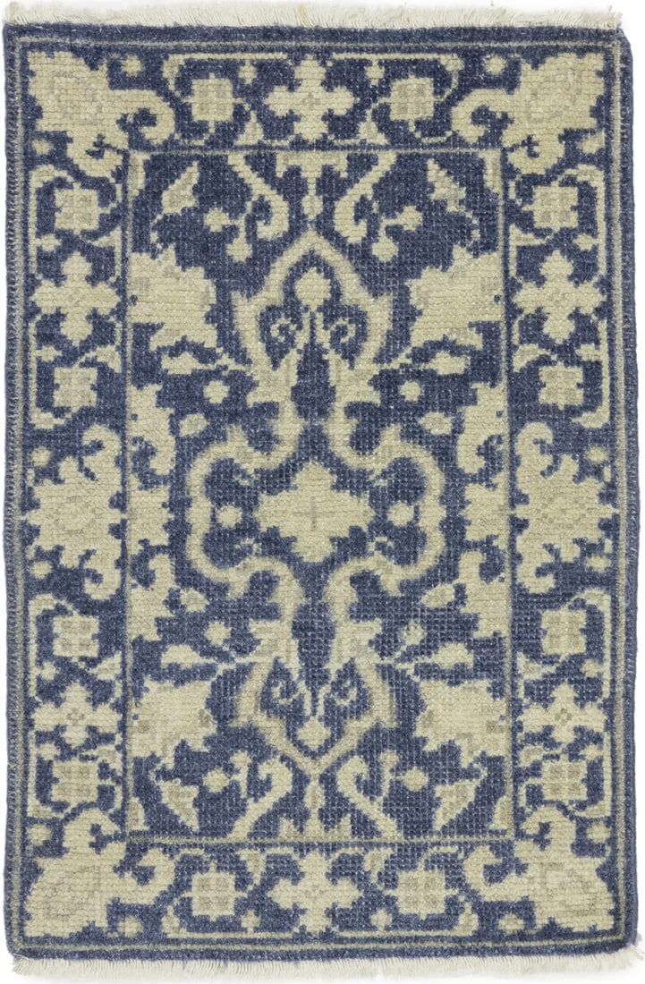 Hand-Knotted Transitional Oriental Rug Floral Design 2'1 x 3'1 Wool (1 of 14)