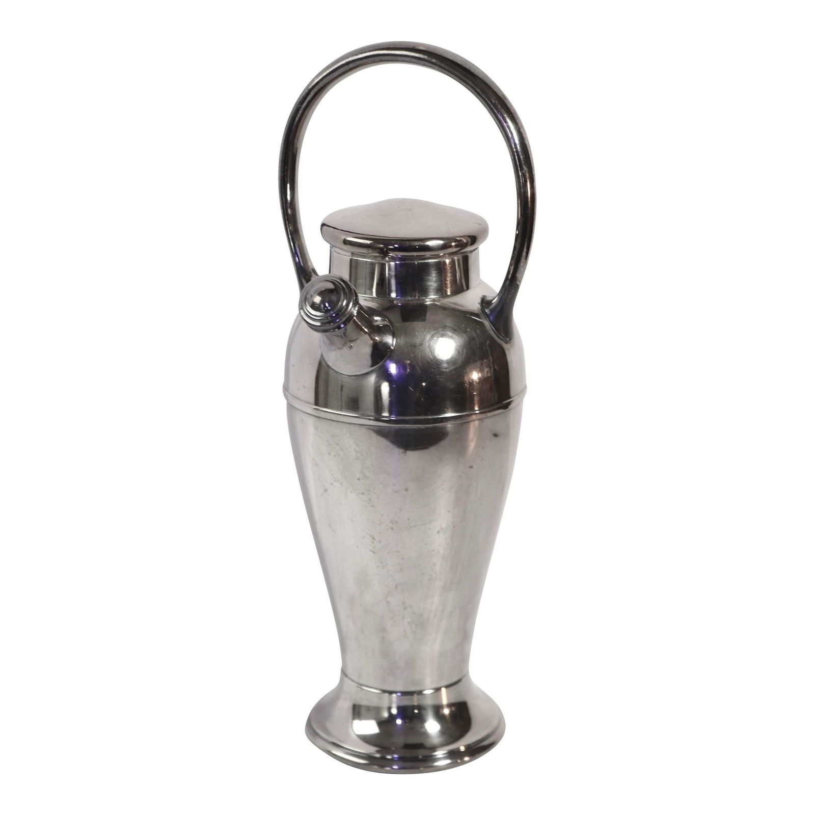 Art Deco Rodgers Silver Plate Milk Churn Cocktail Shaker (1 of 8)