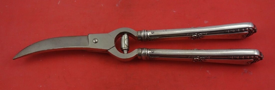 Reed & Barton Heritage Sterling Silver Lobster Shears 11 1/4" (1 of 2)