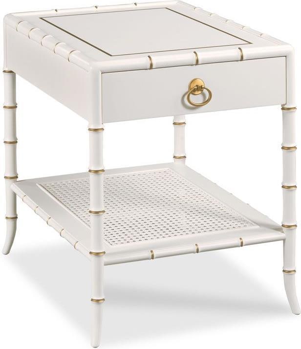 Woodbridge Classic Rectangle Henry Side Table White Dove Gold Accents: Woodbridge Classic Rectangle Henry Side Table White Dove Gold Accents Introducing the Classic Rectangle Henry Side Table, a stunning addition to your living space. This elegant side table features a b