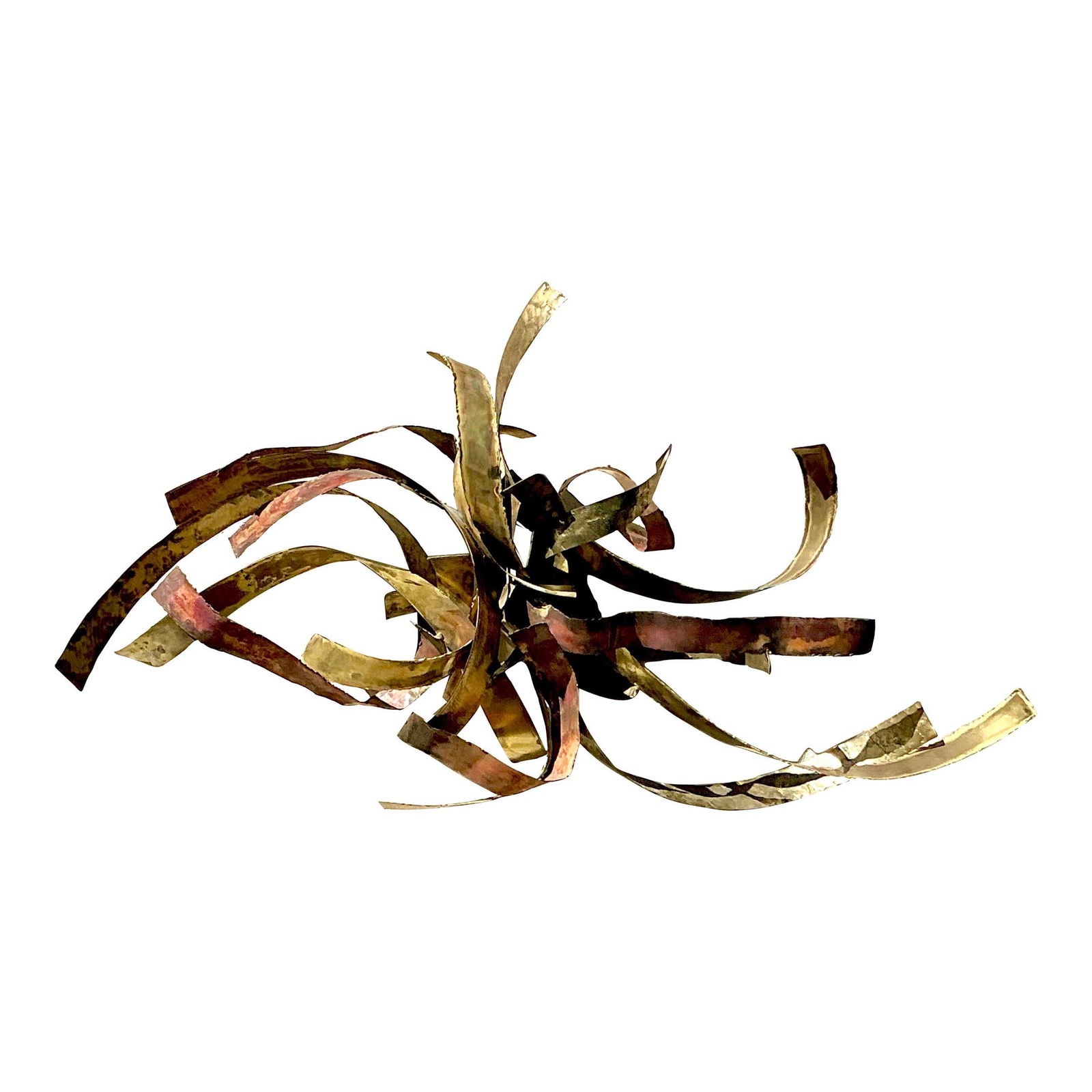 Silas Seandel Vintage Boho Brutalist Wall Sculpture Copper 58 x 31.5 (1 of 10)