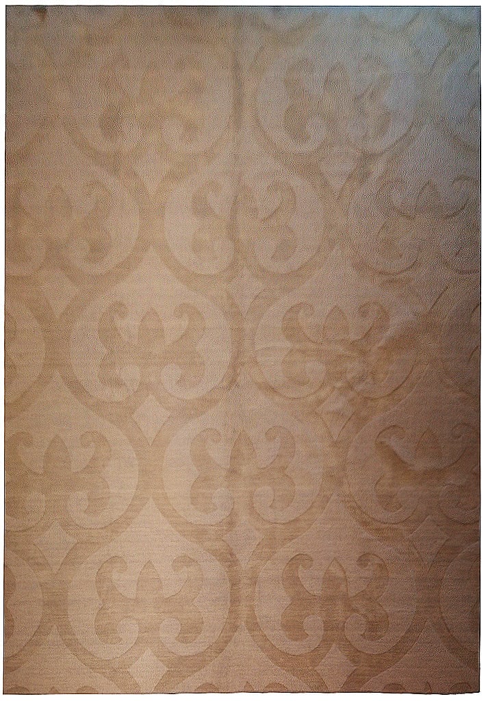 8x11 Wool Area Rug Modern Taupe Brown Hand-Tufted Quality (1 of 10)