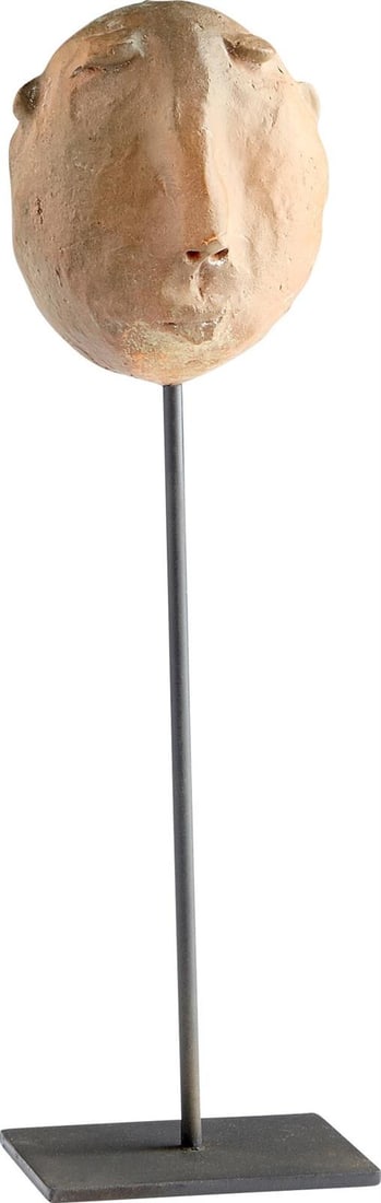 Cyan Mindful Java Rustic Resin Sculpture Eclectic Design (1 of 1)