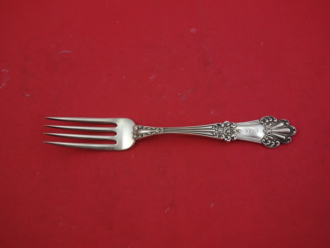 Watson Olympia Sterling Silver Dinner Fork Monogrammed 7 1/4" (1 of 2)