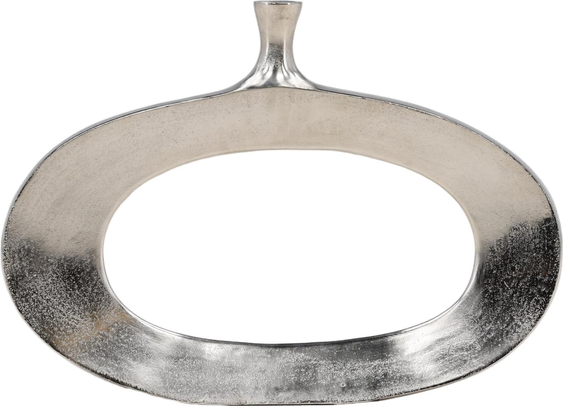 Modern Chic Calyx Aluminum Vase 15H x 21W for Shelves (1 of 4)