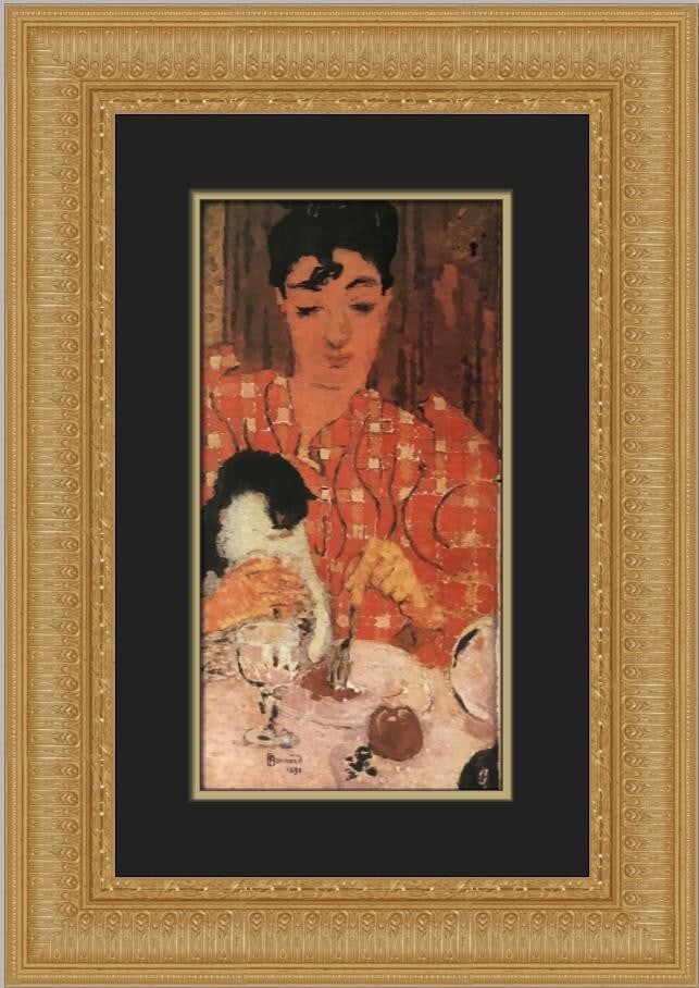 Pierre Bonnard Madame Claude Custom Framed Impressionist Print (1 of 2)