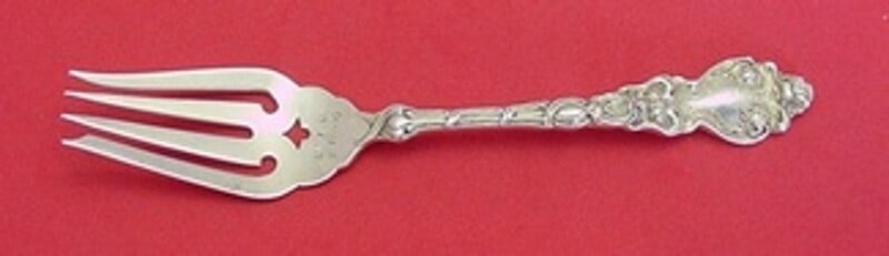 Unger Douvaine Sterling Silver Salad Fork 6 1/4" Heirloom Flatware (1 of 2)