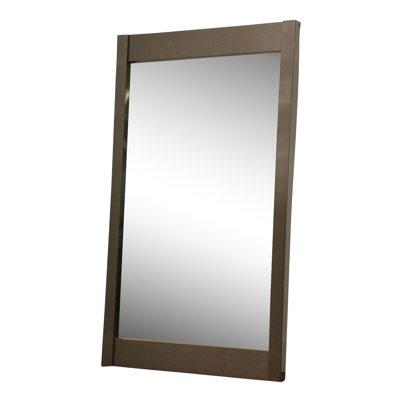 1980s Post-Modern Ello Gunmetal Mirror 24.5 x 40 Gray Metal: 1980s Post-Modern Ello Gunmetal Mirror 24.5 x 40 Gray Metal This striking post-modern gunmetal mirror, crafted by Ello in the 1980s, features a sleek design that enhances any interior space. The mirro