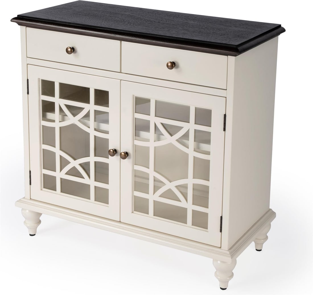 Butler Rene Glossy White Edwardian Chair for Chic Interiors: Butler Rene Glossy White Edwardian Chair for Chic Interiors Introducing the Elegant Glossy Rene Cabinet, a stunning addition to any chic interior. This cabinet showcases a modern design with a glossy