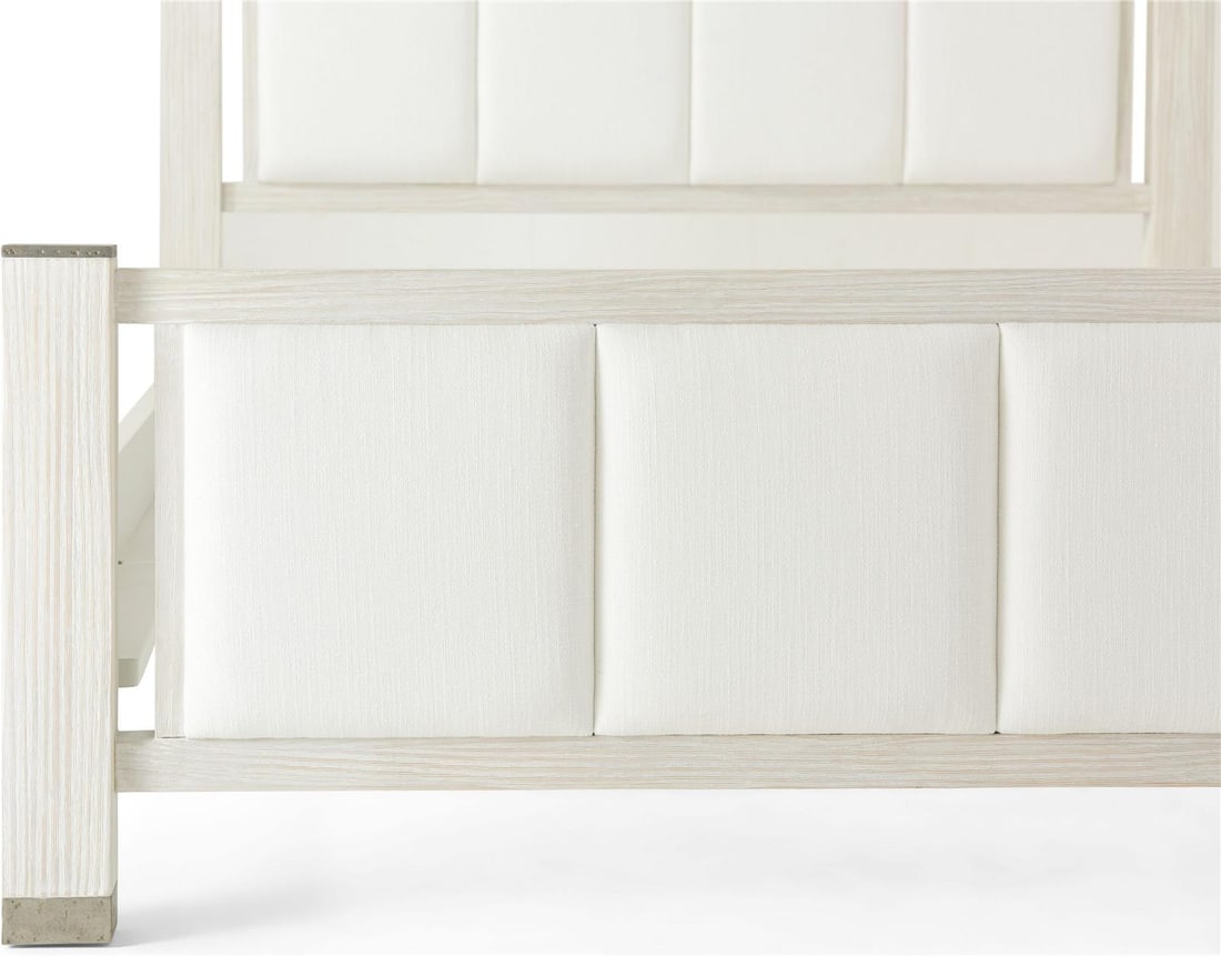 Theodore Alexander Sea Salt Breeze Queen Bed 66H 63.75W 85.75D (1 of 1)