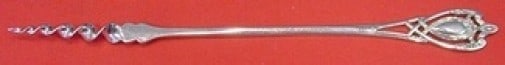 Lunt Monticello Sterling Silver Twisted Butter Pick 6.5": Lunt Monticello Sterling Silver Twisted Butter Pick 6.5" Presenting the Monticello Butter Pick by Lunt, a stunning piece crafted in sterling silver. This original butter pick showcases a twisted desig