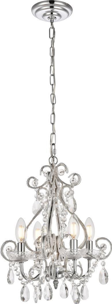Kato Pendant Light Chrome Royal-Cut Crystal Elegant Lighting: Kato Pendant Light Chrome Royal-Cut Crystal Elegant Lighting Illuminate your space with the Kato Pendant Light, featuring a stunning chrome finish and royal-cut crystal accents. This pendant light com