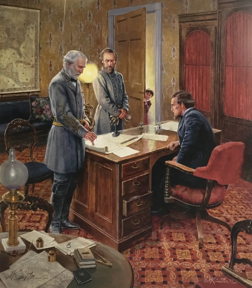 Mort Kunstler White House Strategy Signed Limited Edition Print (1 of 3)