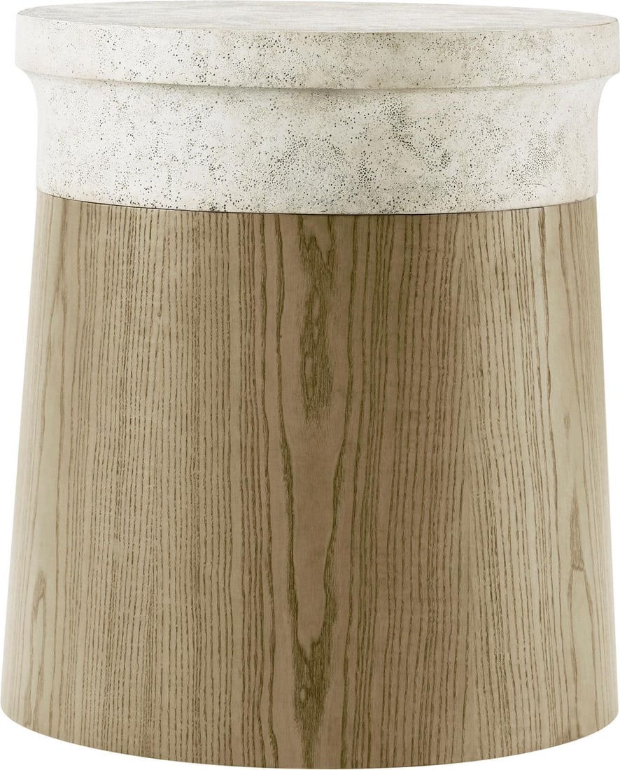 Theodore Alexander Catalina Side Table III Circular Composite Veneer (1 of 4)