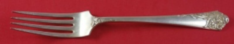 Amston Ecstasy Sterling Silver Dinner Fork 7 3/4 Inch Flatware (1 of 2)