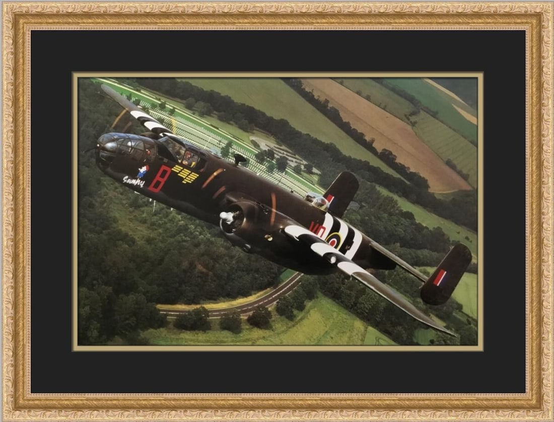 North American B-25D Mitchell Custom Framed Print by Philip Makanna (1 of 2)
