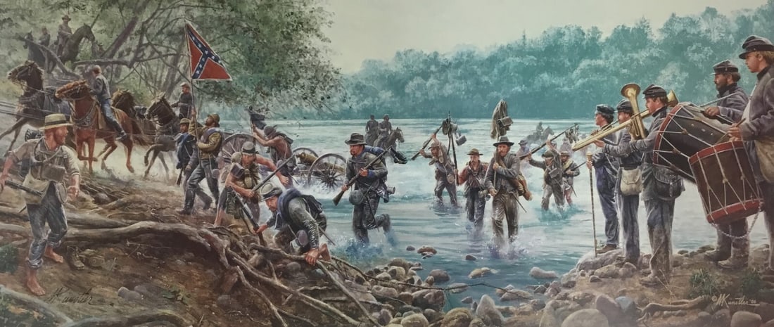 Mort Kunstler Maryland My Maryland Limited Edition Signed Print COA (1 of 3)