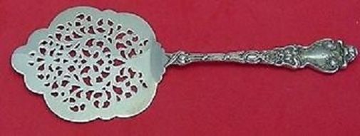 Unger Douvaine Sterling Silver Pierced Cucumber Server 6 7/8 in (1 of 2)
