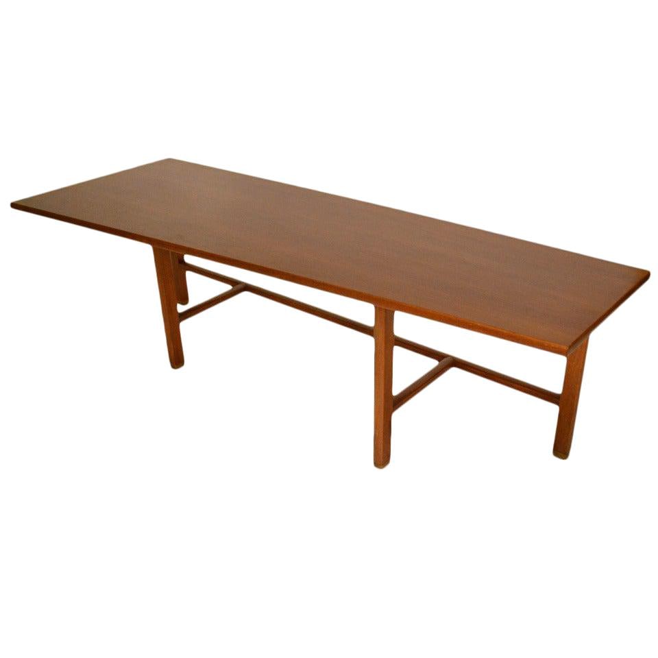 Dunbar Wormley Trapezoid Coffee Table Original Wood Finish (1 of 5)