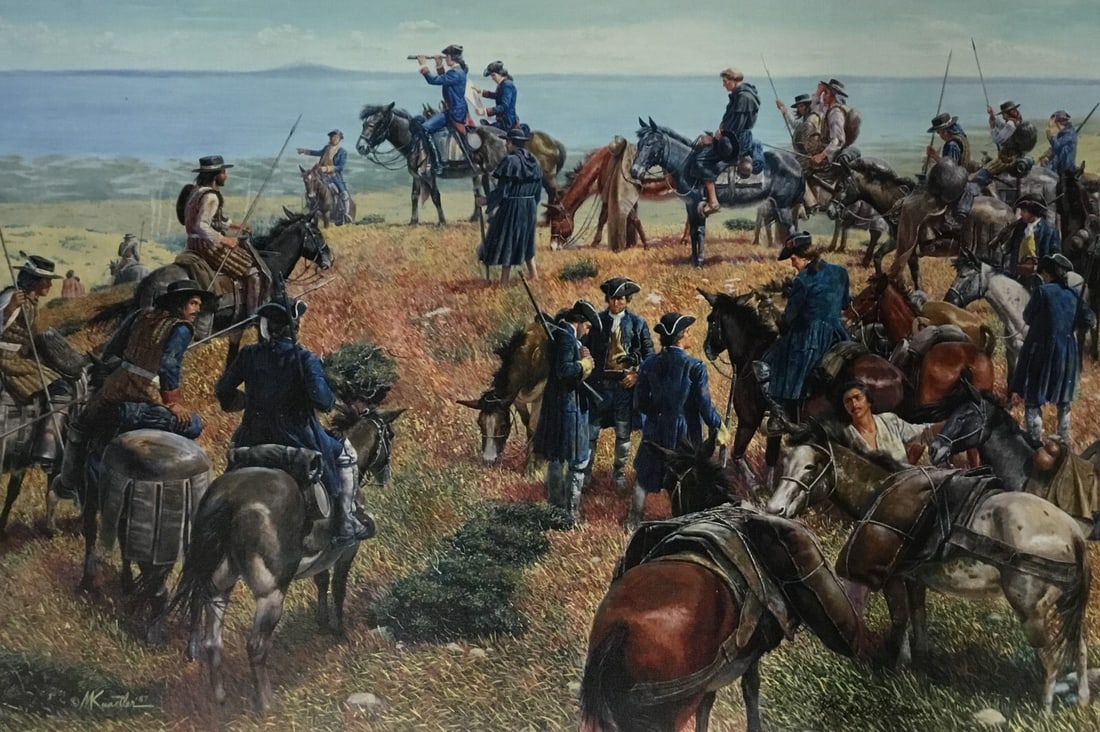 Mort Kunstler Discovery of San Francisco Bay Limited Edition Giclee Print Signed 13/100 (1 of 4)