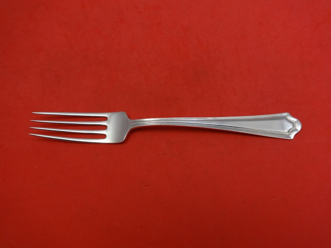 Mary Warren by Manchester Sterling Silver Dinner Fork 8 Inch Flatware: Mary Warren by Manchester Sterling Silver Dinner Fork 8 Inch Flatware This exquisite Mary Warren dinner fork is crafted from high-quality sterling silver, showcasing the elegant design associated with