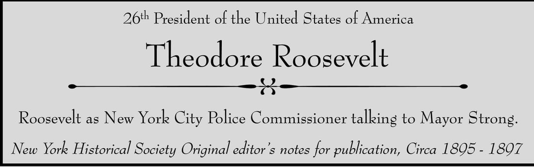 Theodore Roosevelt 1902 Original Publication Proofs with Custom Frame (1 of 6)