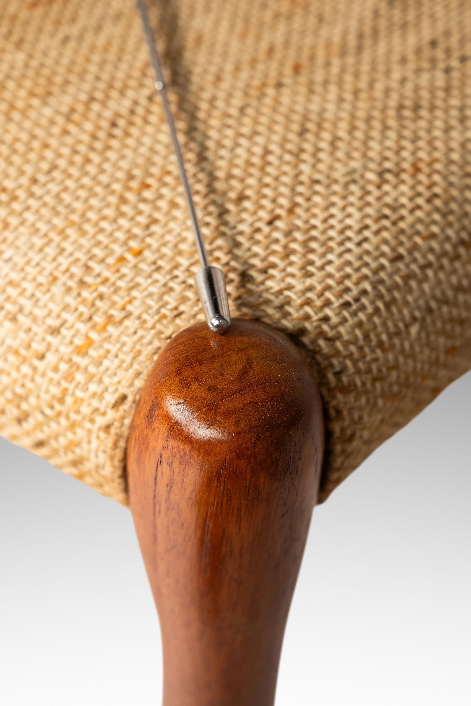 Set of 4 Niels Otto Moller Model 83 Teak Dining Chairs Denmark 1970s Original Fabric - 7