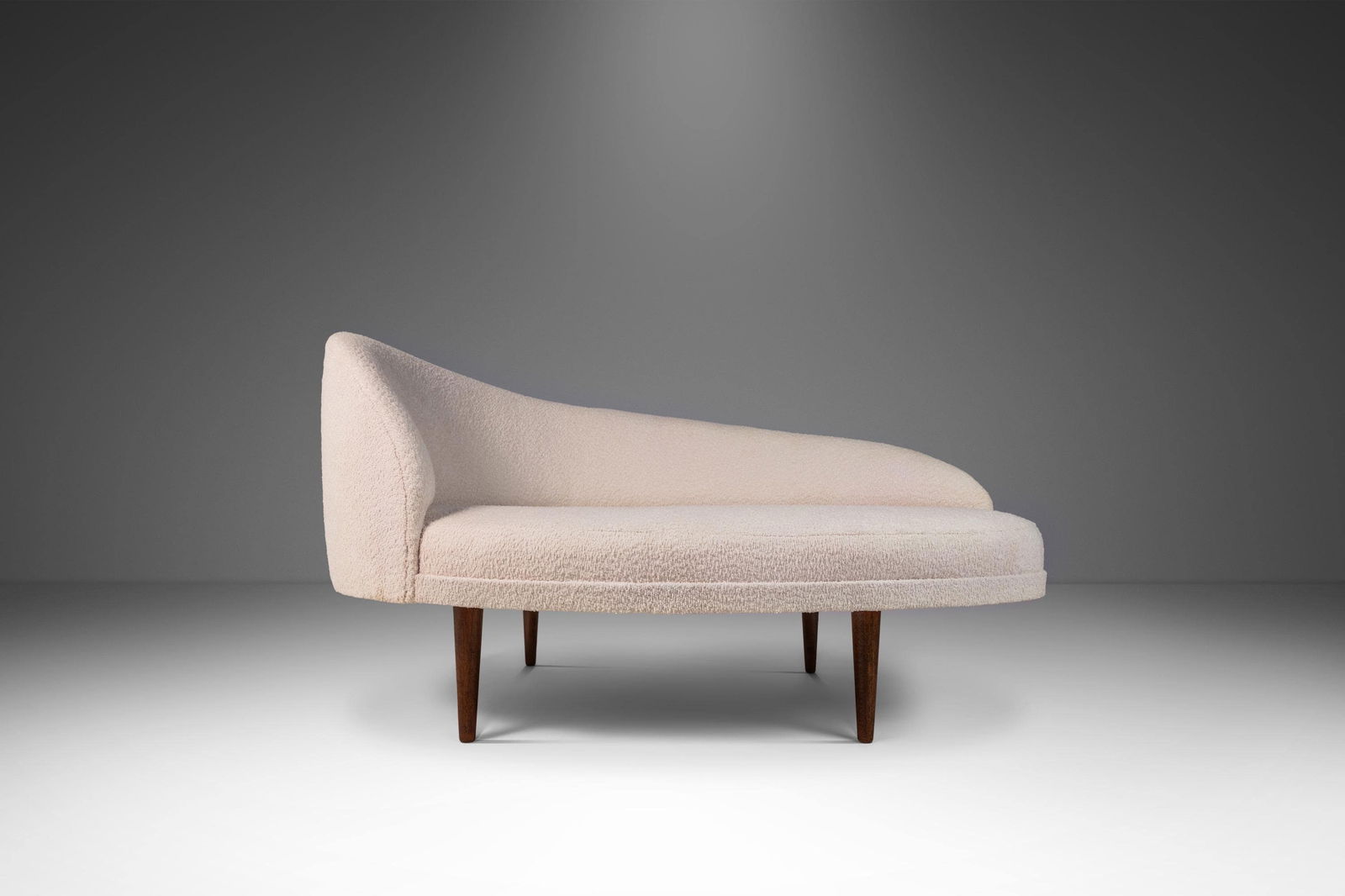 Adrian Pearsall 2026CL Cloud Chaise Lounge Sofa White Boucle Mid-Century Modern (1 of 10)