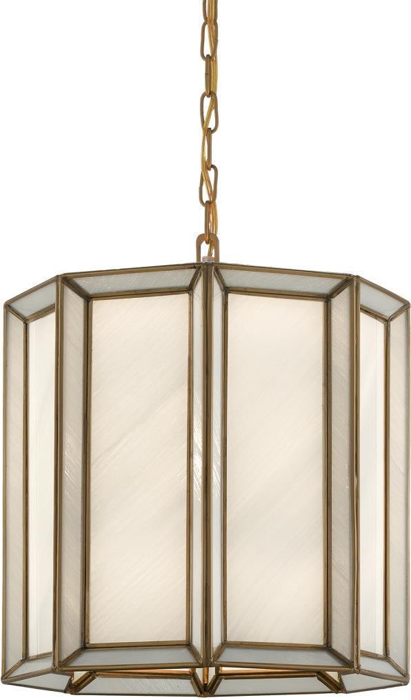 Currey Daze Pendant Light Brass Adjustable 20 to 88 Inches (1 of 3)