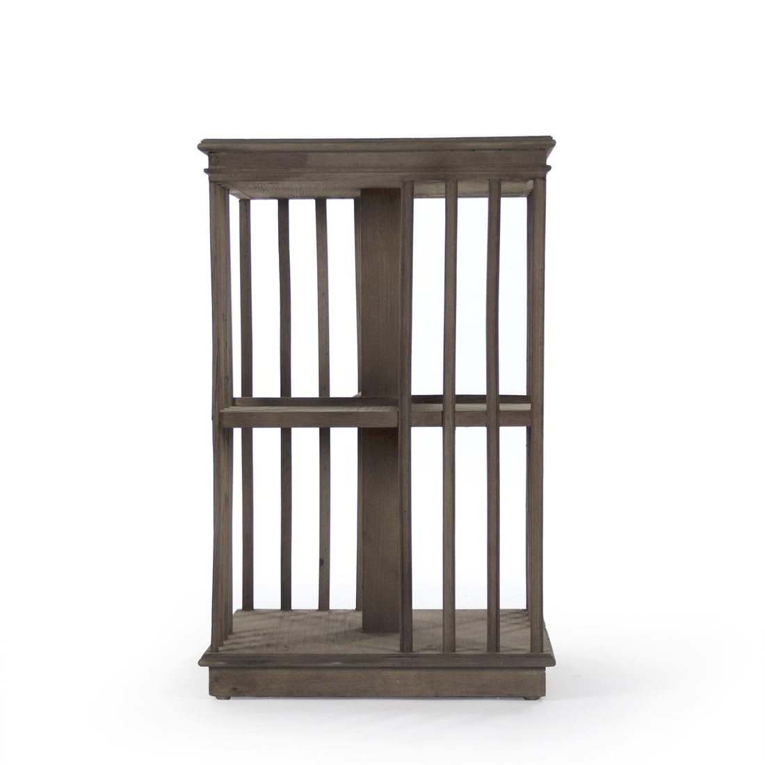 Zentique Alphonse Occasional Table Elm Plywood English Traditional 27.5H 17W 17D (1 of 3)