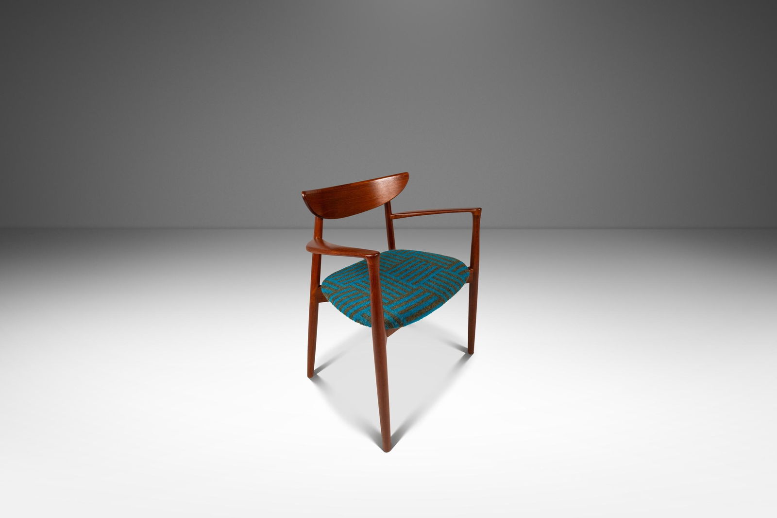 Rare 1960s Danish Teak Arm Chair by Harry Ostergaard for Randers Mobelfabrik (1 of 18)